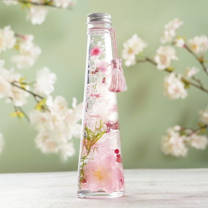 桜 ハーバリウム・Lサイズ