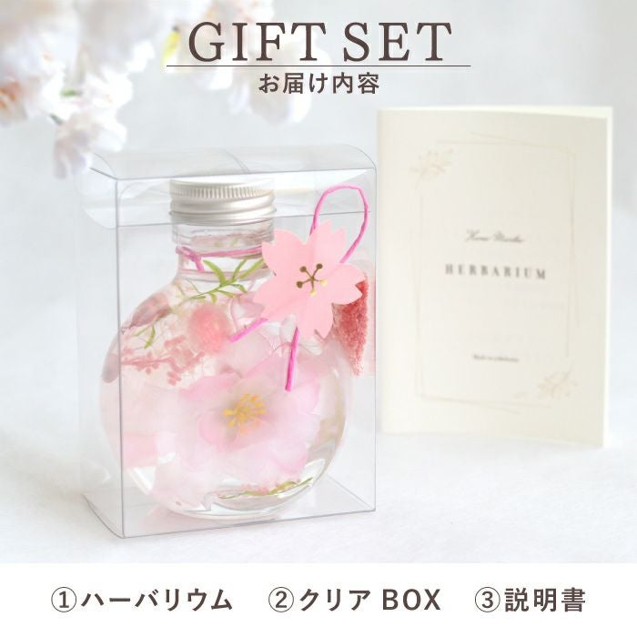 桜 ハーバリウム・Sサイズ』｜横浜花まりか フラワーギフト店