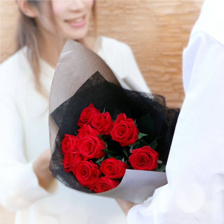 リクエストローズ・バラの花束』 プリザーブドフラワー | 横浜花まりか