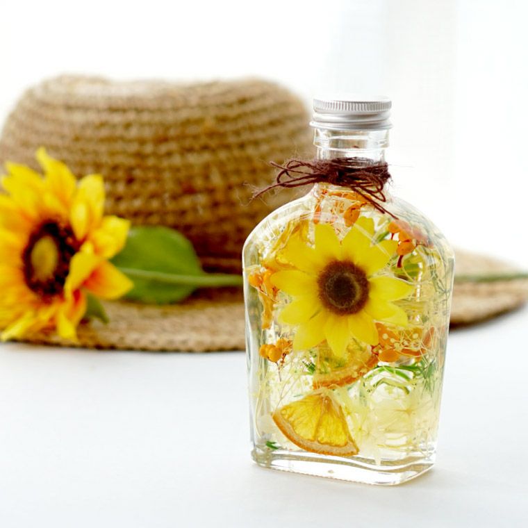 ひまわり ハーバリウム』｜横浜花まりか フラワーギフト店