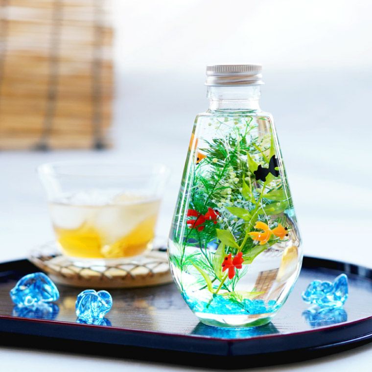 金魚ハーバリウム・Lサイズ』｜横浜花まりか フラワーギフト店