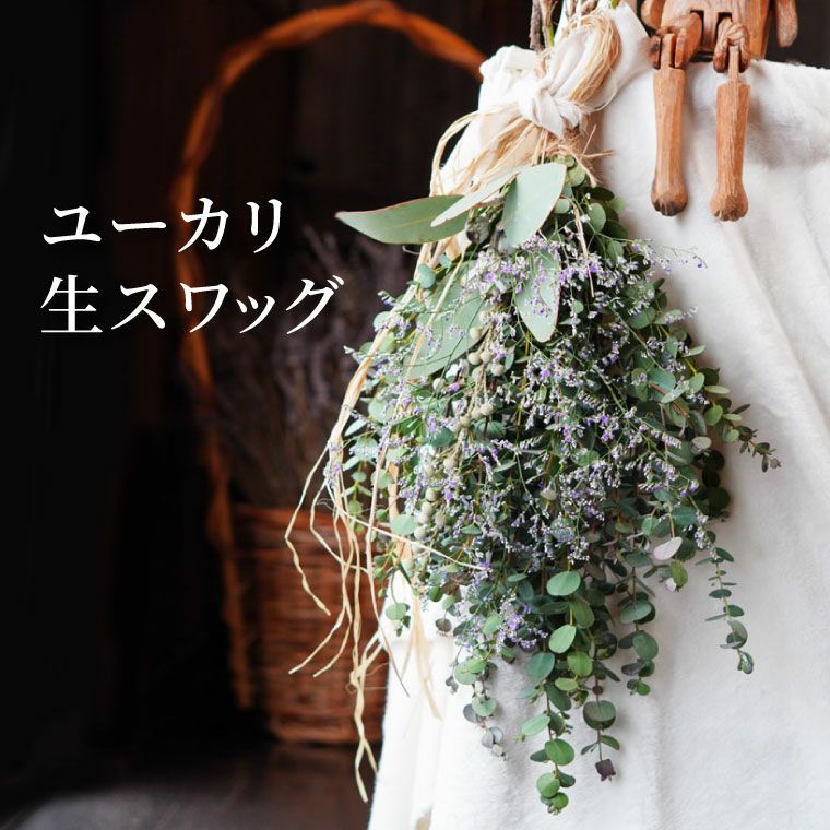 ユーカリスワッグ・生 50cm』 フレッシュ｜横浜花まりか フラワーギフト店