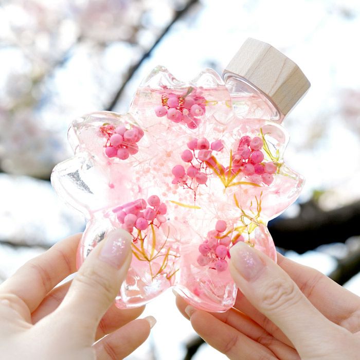 サクラノカタチ 桜ハーバリウム』｜横浜花まりか フラワーギフト店
