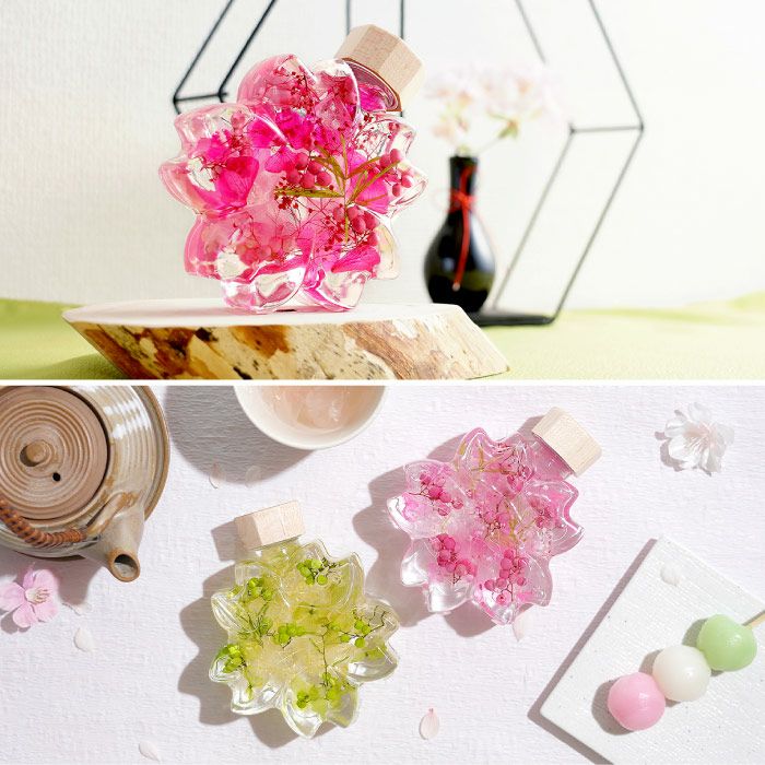 サクラノカタチ 桜ハーバリウム』｜横浜花まりか フラワーギフト店