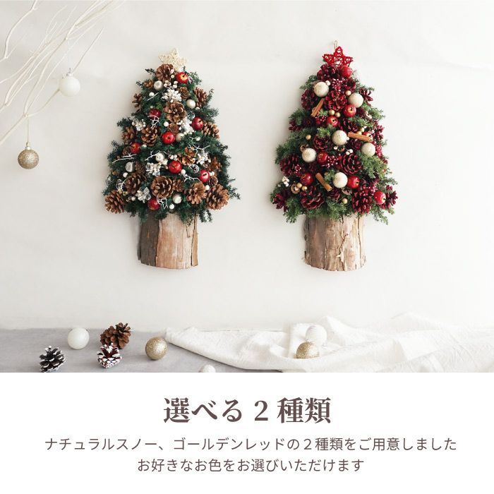 ヒムロ杉のクリスマスツリー』 ドライフラワー｜横浜花まりか フラワー