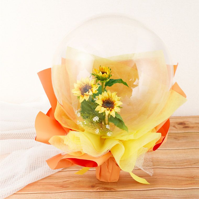 そのままバルーン花束』 アーティフィシャルフラワー｜横浜花まりか