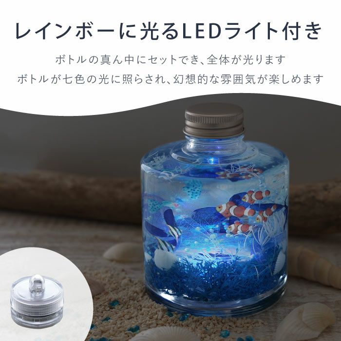 熱帯魚アクアリウム』 ハーバリウム｜横浜花まりか フラワーギフト店