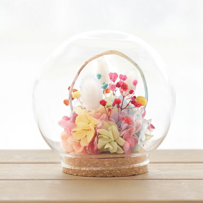 ペットちゃんの虹の橋 しゃぼん玉』 お供え プリザーブドフラワー
