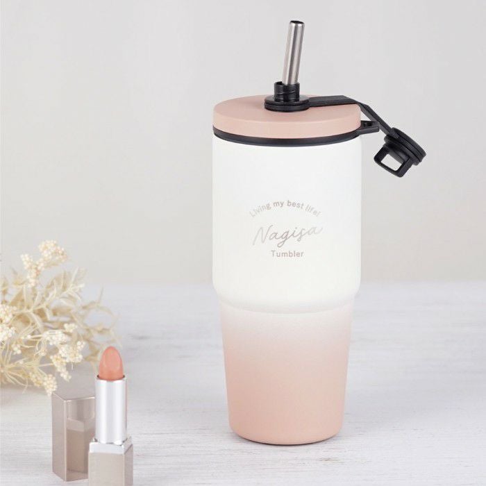 コーラルピンクグラデーション