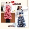 花柄エプロン＆ミニブーケセット